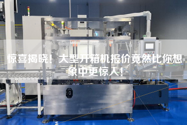 惊喜揭晓！大型开箱机报价竟然比你想象中更惊人！