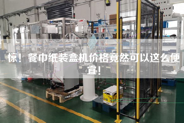 驚！餐巾紙裝盒機(jī)價(jià)格竟然可以這么便宜！